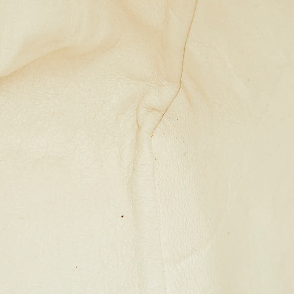 シャネル スポーツライン ココマーク ショルダーバッグ ライトグレー ホワイト キャンバス レザー レディース CHANEL 【中古】