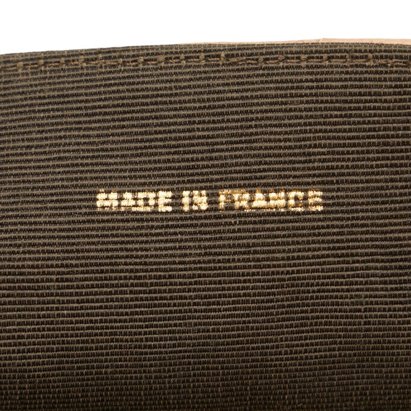 シャネル ココマーク ステッチ チェーン ショルダーバッグ ベージュ ゴールド ラムスキン レディース CHANEL 【中古】