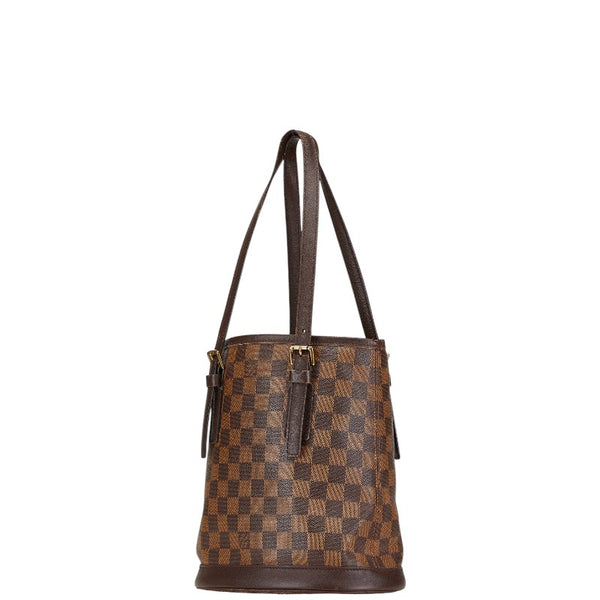 ルイ ヴィトン ダミエ マレ トートバッグ N42240 ブラウン PVC レザー レディース LOUIS VUITTON 【中古】