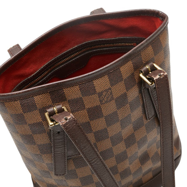 ルイ ヴィトン ダミエ マレ トートバッグ N42240 ブラウン PVC レザー レディース LOUIS VUITTON 【中古】