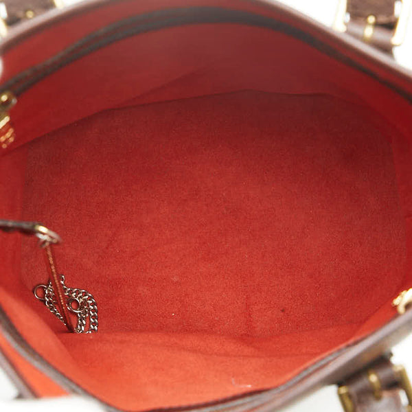 ルイ ヴィトン ダミエ マレ トートバッグ N42240 ブラウン PVC レザー レディース LOUIS VUITTON 【中古】