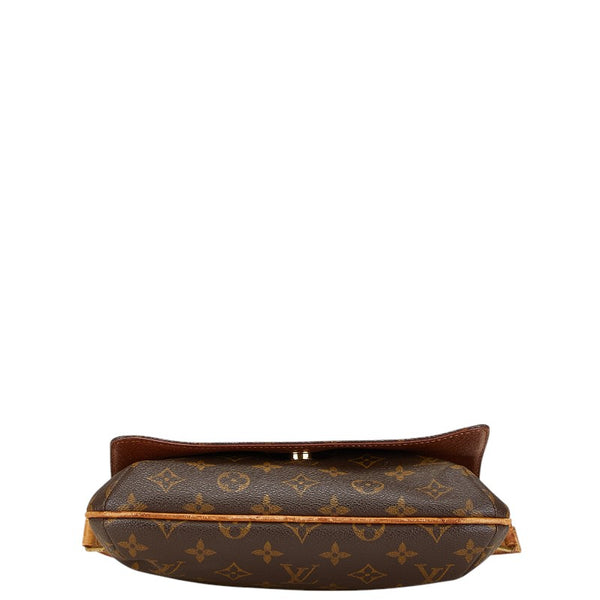 ルイ ヴィトン モノグラム ミュゼット タンゴ ショート ショルダーバッグ M51257 ブラウン PVC レザー レディース LOUIS VUITTON 【中古】