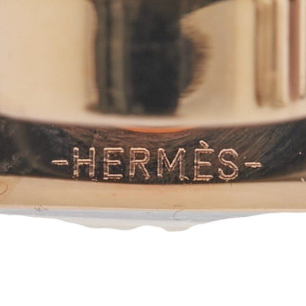 エルメス ケリー 手袋ホルダー グローブホルダー ローズアザレ ピンク ヴォースイフト メッキ レディース HERMES 【中古】