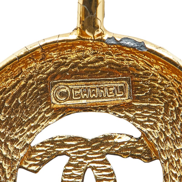 シャネル ココマーク チェーン ネックレス ゴールド メッキ レディース CHANEL 【中古】