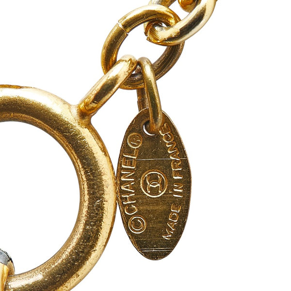 シャネル ココマーク チェーン ネックレス ゴールド メッキ レディース CHANEL 【中古】