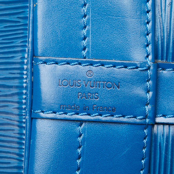 ルイ ヴィトン エピ ノエ ショルダーバッグ M44005 トレドブルー レザー レディース LOUIS VUITTON 【中古】