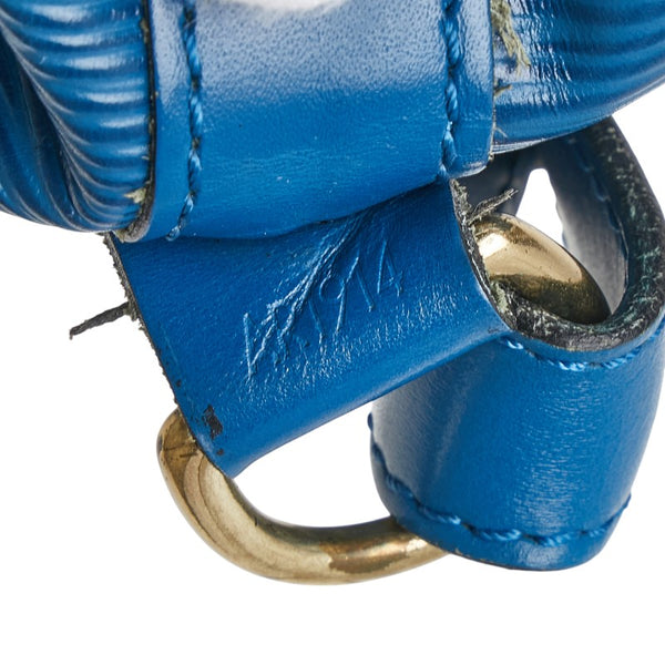 ルイ ヴィトン エピ ノエ ショルダーバッグ M44005 トレドブルー レザー レディース LOUIS VUITTON 【中古】