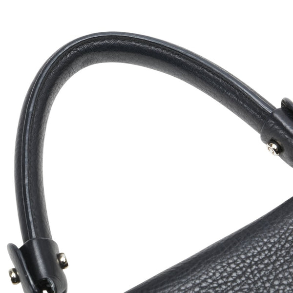 サルヴァトーレフェラガモ ソフィア ハンドバッグ ショルダーバッグ 2WAY ブラック レザー レディース Salvatore Ferragamo 【中古】