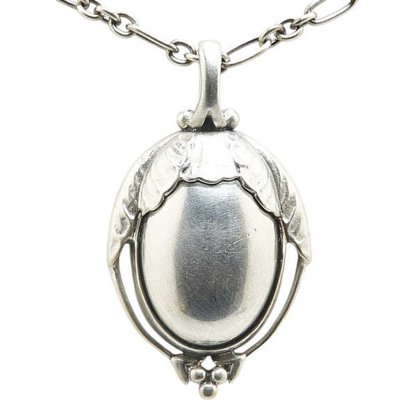 ジョージジェンセン どんぐり モチーフ 2010 ネックレス SV925 シルバー レディース Georg Jensen 【中古】