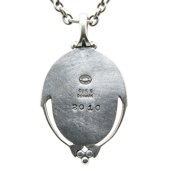 ジョージジェンセン どんぐり モチーフ 2010 ネックレス SV925 シルバー レディース Georg Jensen 【中古】
