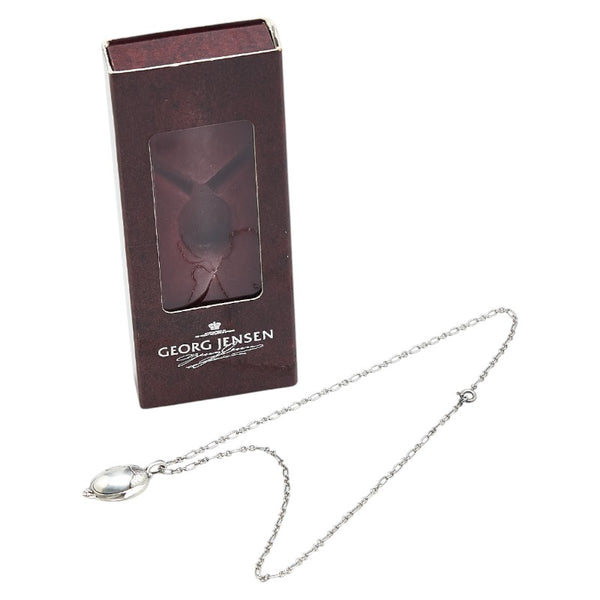 ジョージジェンセン どんぐり モチーフ 2010 ネックレス SV925 シルバー レディース Georg Jensen 【中古】