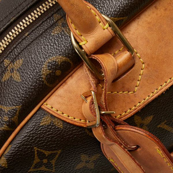 ルイ ヴィトン モノグラム ドーヴィル ハンドバッグ M47270 ブラウン PVC レザー レディース LOUIS VUITTON 【中古】