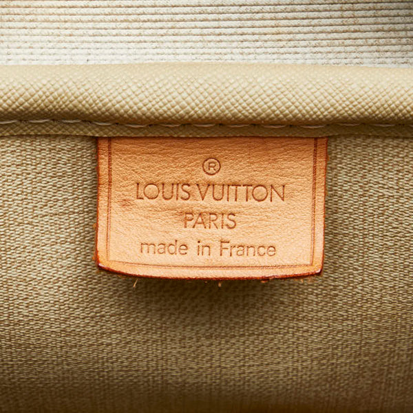 ルイ ヴィトン モノグラム ドーヴィル ハンドバッグ M47270 ブラウン PVC レザー レディース LOUIS VUITTON 【中古】