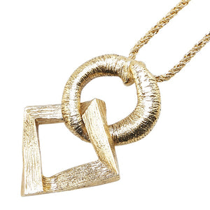 サンローラン ネックレス ゴールド メッキ レディース SAINT LAURENT 【中古】