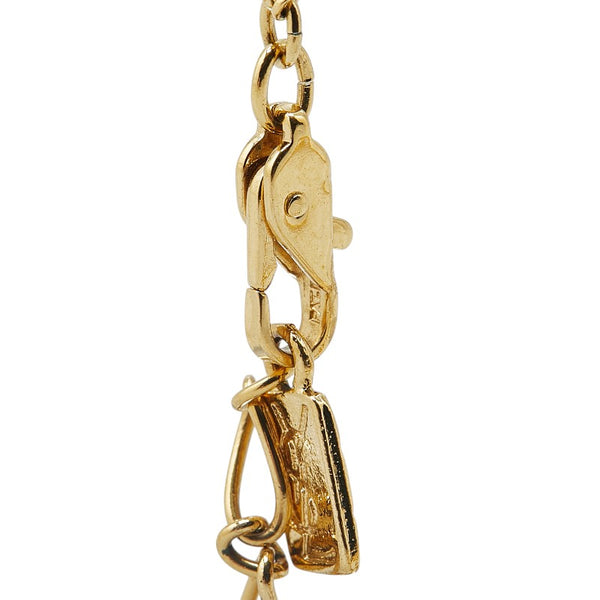 サンローラン ネックレス ゴールド メッキ レディース SAINT LAURENT 【中古】