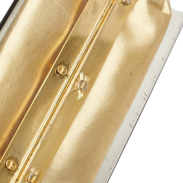 サルヴァトーレフェラガモ ガンチーニ ハンドバッグ クリア ゴールド プラスチック レディース Salvatore Ferragamo 【中古】