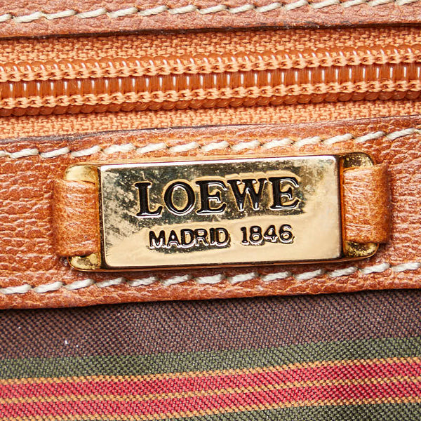 ロエベ ハンドバッグ ショルダーバッグ 2WAY ブラウン レザー レディース LOEWE 【中古】