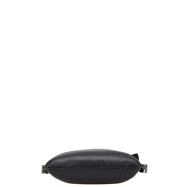 プラダ トライアングルロゴ 斜め掛け ショルダーバッグ 2VH124 ブラック レザー レディース PRADA 【中古】