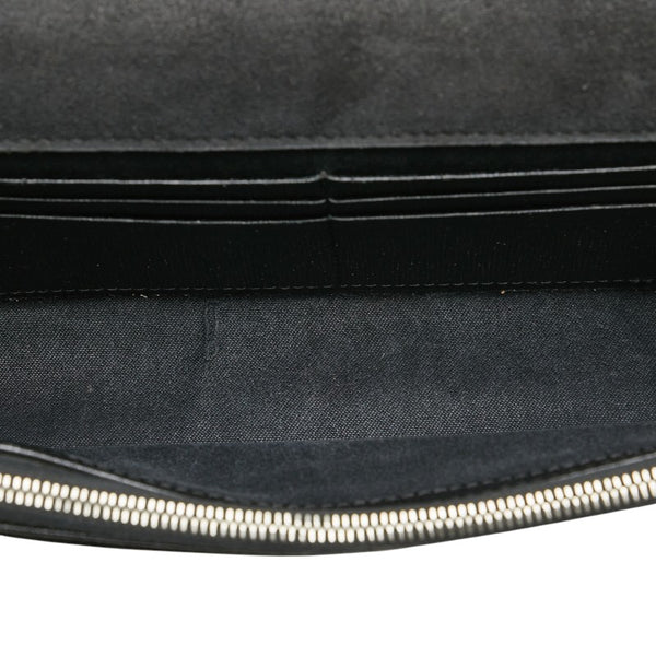 フェンディ カーリト スタッズ ショルダーバッグ ブラック レザー レディース FENDI 【中古】