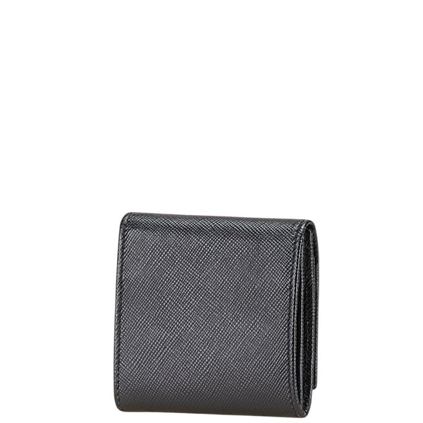 プラダ コインケース 小銭入れ 2M1287 ブラック サフィアーノ レザー メンズ PRADA 【中古】