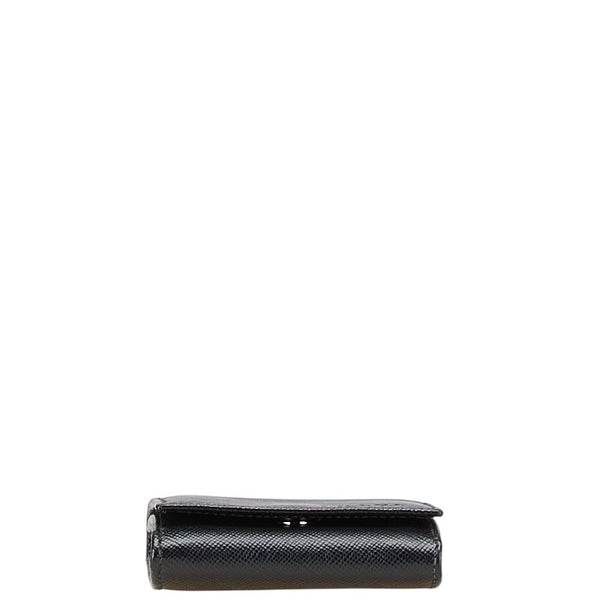 プラダ コインケース 小銭入れ 2M1287 ブラック サフィアーノ レザー メンズ PRADA 【中古】