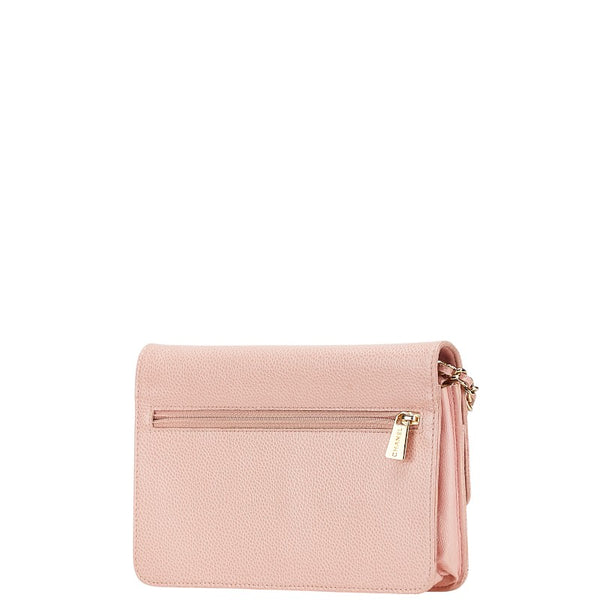 シャネル ココマーク チェーン ショルダーウォレット ピンク キャビアスキン レディース CHANEL 【中古】