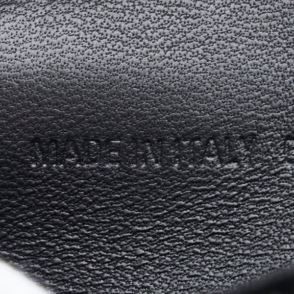 バレンシアガ Bロゴ 三つ折り財布 580037 ブラック レザー メンズ BALENCIAGA 【中古】