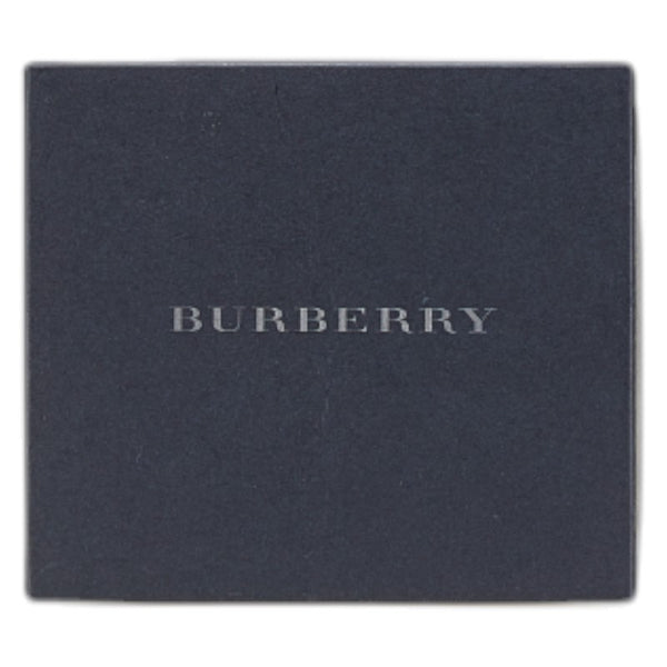 バーバリー ノバチェック 二つ折り財布 キーケース ブラウン レザー メンズ BURBERRY 【中古】