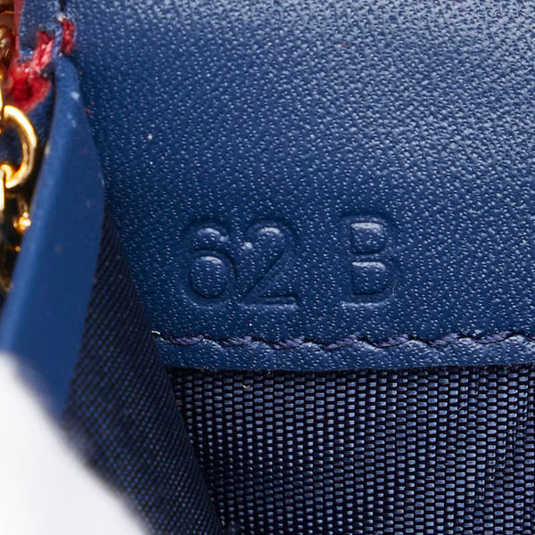 プラダ 長財布 1MH132 レッド レザー レディース PRADA 【中古】