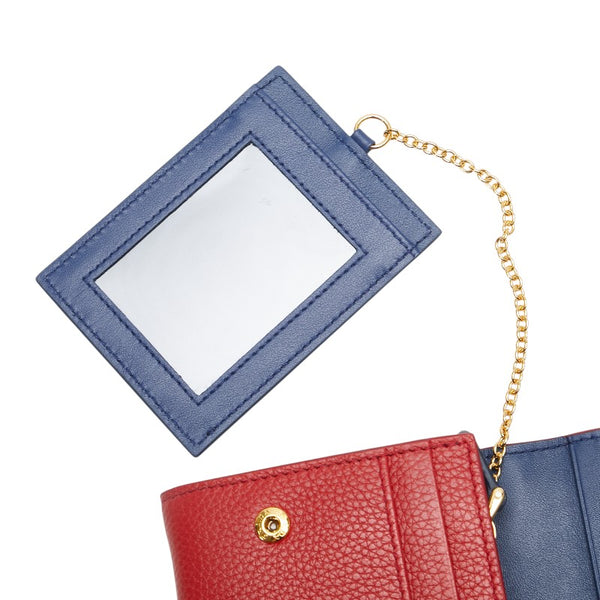 プラダ 長財布 1MH132 レッド レザー レディース PRADA 【中古】