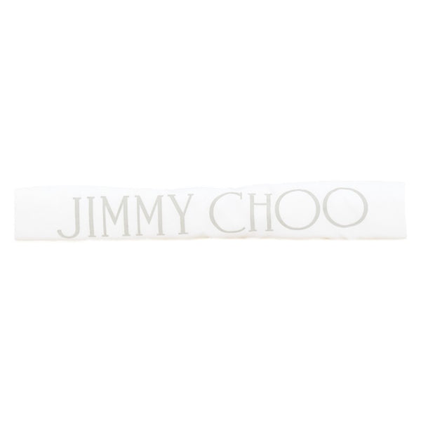 ジミーチュウ リュック ナップサック ベージュ ブラック キャンバス レザー レディース JIMMY CHOO 【中古】