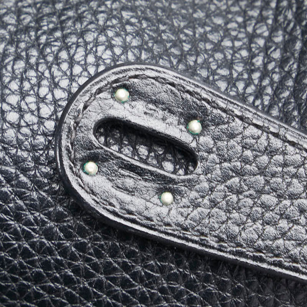 エルメス リンディ30 ハンドバッグ ショルダーバッグ 2WAY ブラック トリヨンクレマンス レディース HERMES 【中古】