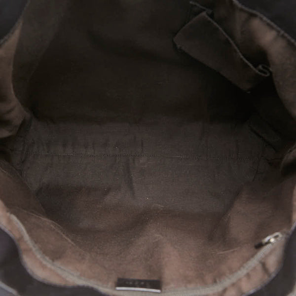 グッチ ビット トートバッグ ハンドバッグ 286304 ブラウン レザー レディース GUCCI 【中古】