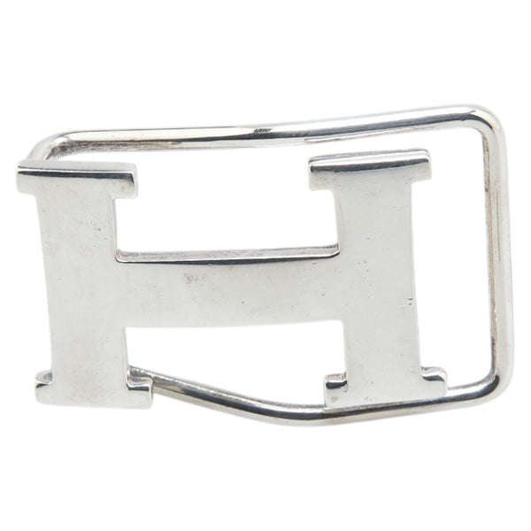 エルメス コンスタンス Hロゴ マネークリップ SV925 シルバー メンズ HERMES 【中古】