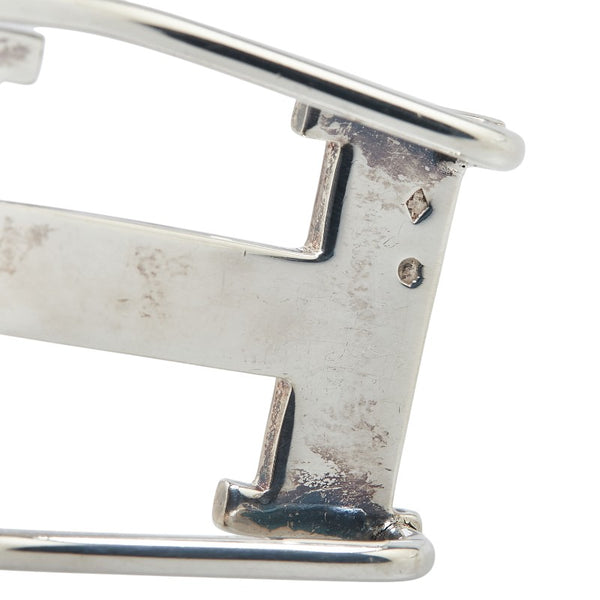 エルメス コンスタンス Hロゴ マネークリップ SV925 シルバー メンズ HERMES 【中古】