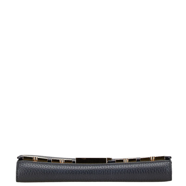 ルイ ヴィトン ポルトフォイユ カプシーヌ 長財布 M64551 ノワール ブラック レザー レディース LOUIS VUITTON 【中古】