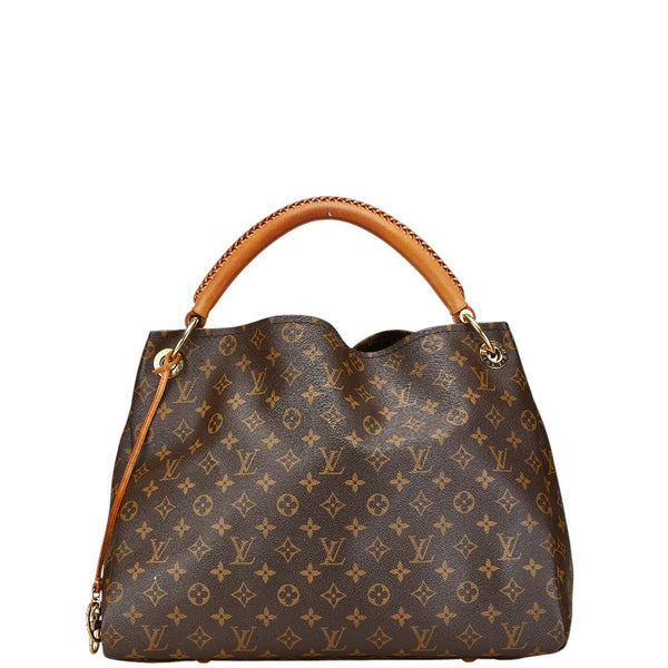 ルイ ヴィトン モノグラム アーツィーMM トートバッグ ワンショルダーバッグ M40249 ブラウン PVC レザー レディース LOUIS VUITTON 【中古】