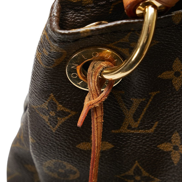 ルイ ヴィトン モノグラム アーツィーMM トートバッグ ワンショルダーバッグ M40249 ブラウン PVC レザー レディース LOUIS VUITTON 【中古】