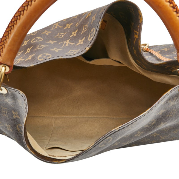 ルイ ヴィトン モノグラム アーツィーMM トートバッグ ワンショルダーバッグ M40249 ブラウン PVC レザー レディース LOUIS VUITTON 【中古】