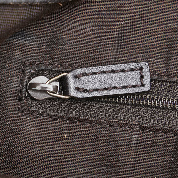 グッチ ホースビット柄 スタッズ トートバッグ ショルダーバッグ 286304 ブラウン レザー レディース GUCCI 【中古】