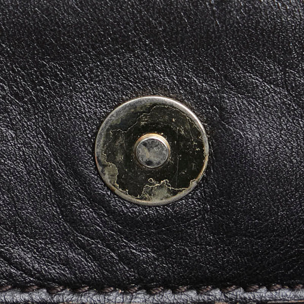 グッチ ホースビット柄 スタッズ トートバッグ ショルダーバッグ 286304 ブラウン レザー レディース GUCCI 【中古】