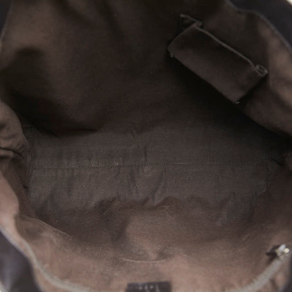 グッチ ホースビット柄 スタッズ トートバッグ ショルダーバッグ 286304 ブラウン レザー レディース GUCCI 【中古】