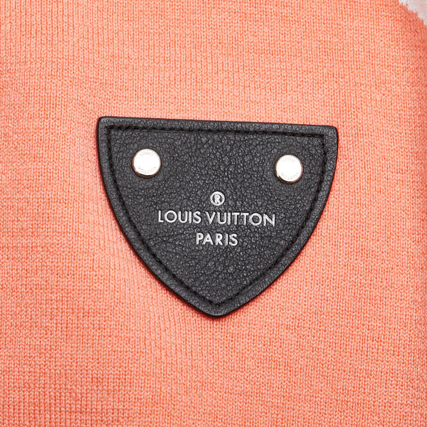 ルイ ヴィトン ワンピース ロングカーディガン サイズ:M ブラック ピンク レーヨン ナイロン ウール レディース LOUIS VUITTON 【中古】