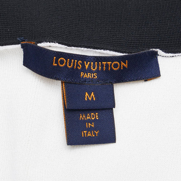 ルイ ヴィトン ワンピース ロングカーディガン サイズ:M ブラック ピンク レーヨン ナイロン ウール レディース LOUIS VUITTON 【中古】