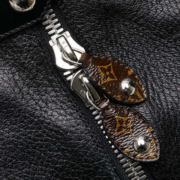 ルイ ヴィトン パッティライン ショートブーツ サイズ：38 ブラック レザー レディース LOUIS VUITTON 【中古】