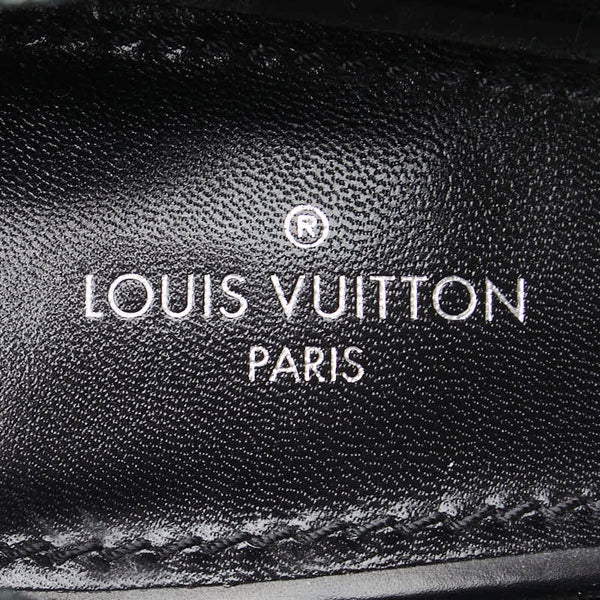 ルイ ヴィトン モノグラム パンプス ヒール サイズ：36 1/2 ブラック ブラウン PVC レザー レディース LOUIS VUITTON 【中古】