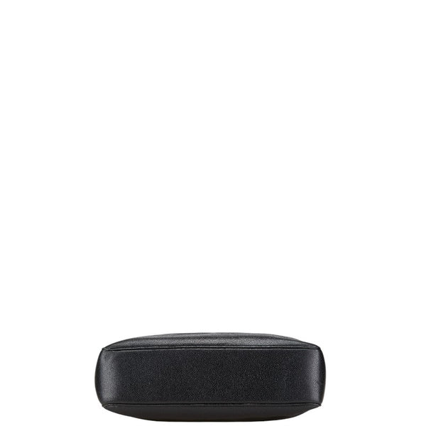 シャネル ココマーク トートバッグ ショルダーバッグ ブラック キャビアスキン レディース CHANEL 【中古】