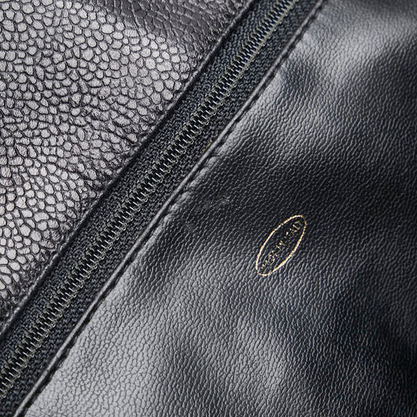 シャネル ココマーク トートバッグ ショルダーバッグ ブラック キャビアスキン レディース CHANEL 【中古】