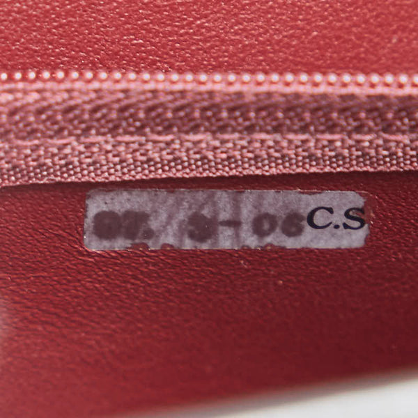 シャネル マトラッセ ココマーク プッシュロック チェーン ショルダーバッグ ブラック ラムスキン レディース CHANEL 【中古】