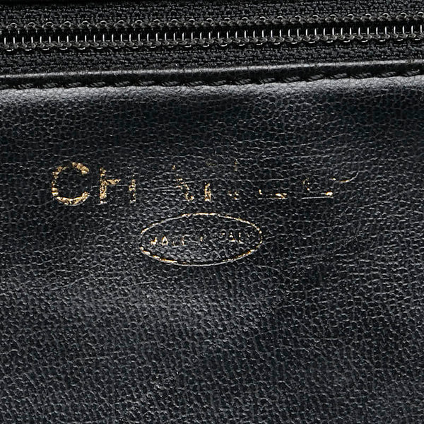 シャネル ココマーク バニティバッグ ショルダーバッグ 2WAY ブラック キャビアスキン レディース CHANEL 【中古】